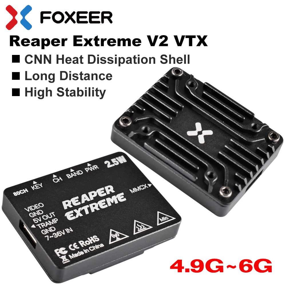 Foxeer 5.8g Reaper Extreme V2  - Foxeer Reaper Extreme 2.5W Vtx のレビューと価格