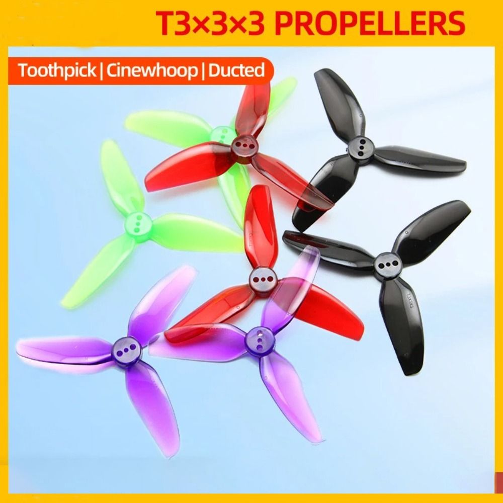 2 ペア HQProp T3X3X3 プロペラ 3030 3 - Walksnail Avatar Hd Goggles X のレビューと価格