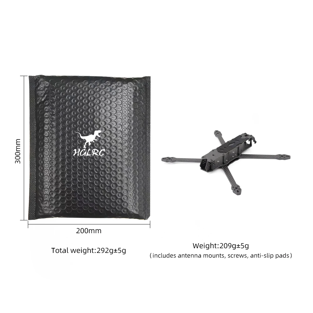HGLRC MY7 7 インチ カーボンファイバー FPV  - Geprc Rad Vtx 5.8G 2.5W のレビューと価格