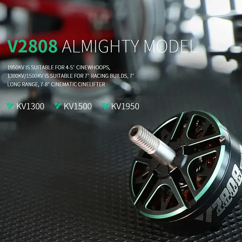 T-MOTOR VELOX V2808 FPV ブラシレスモ - Geprc Rad Vtx 5.8G 2.5W のレビューと価格